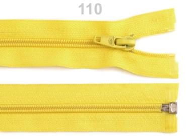 Reißverschluss spiralförmig 5 mm, 40 cm, Zitronengelb